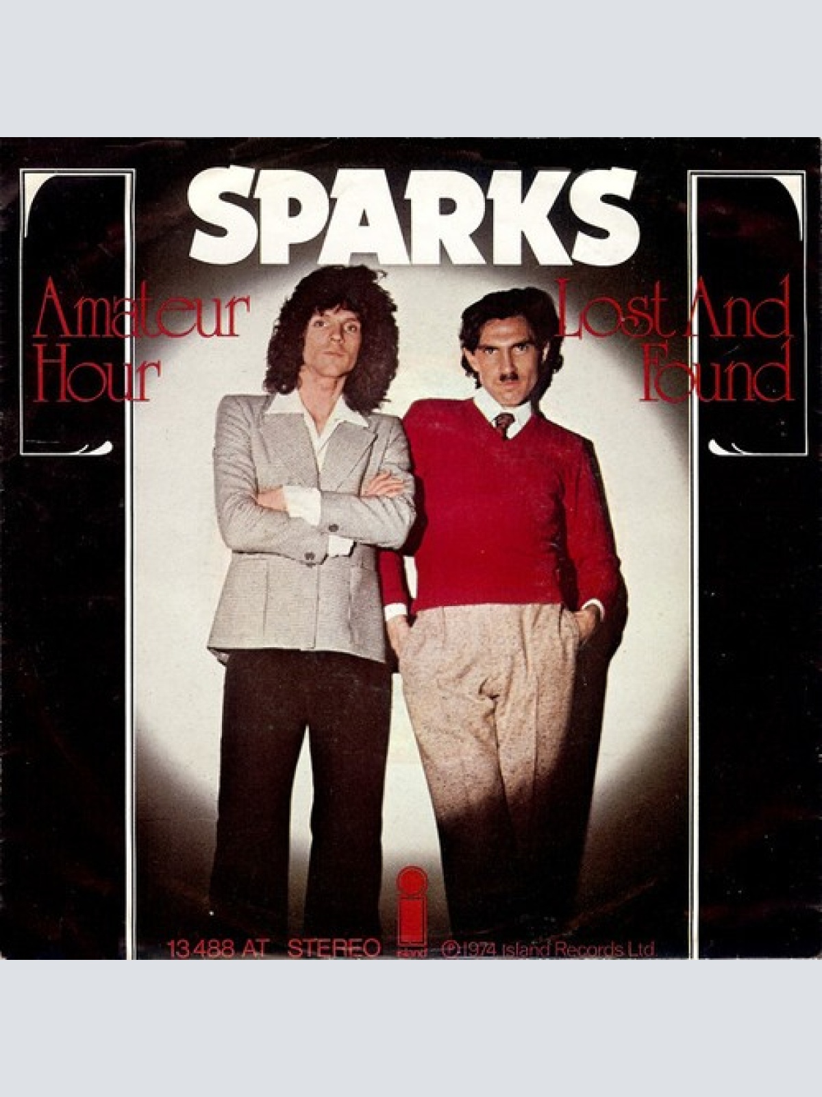 7", Single Sparks - Amateur Hour / Lost And Found