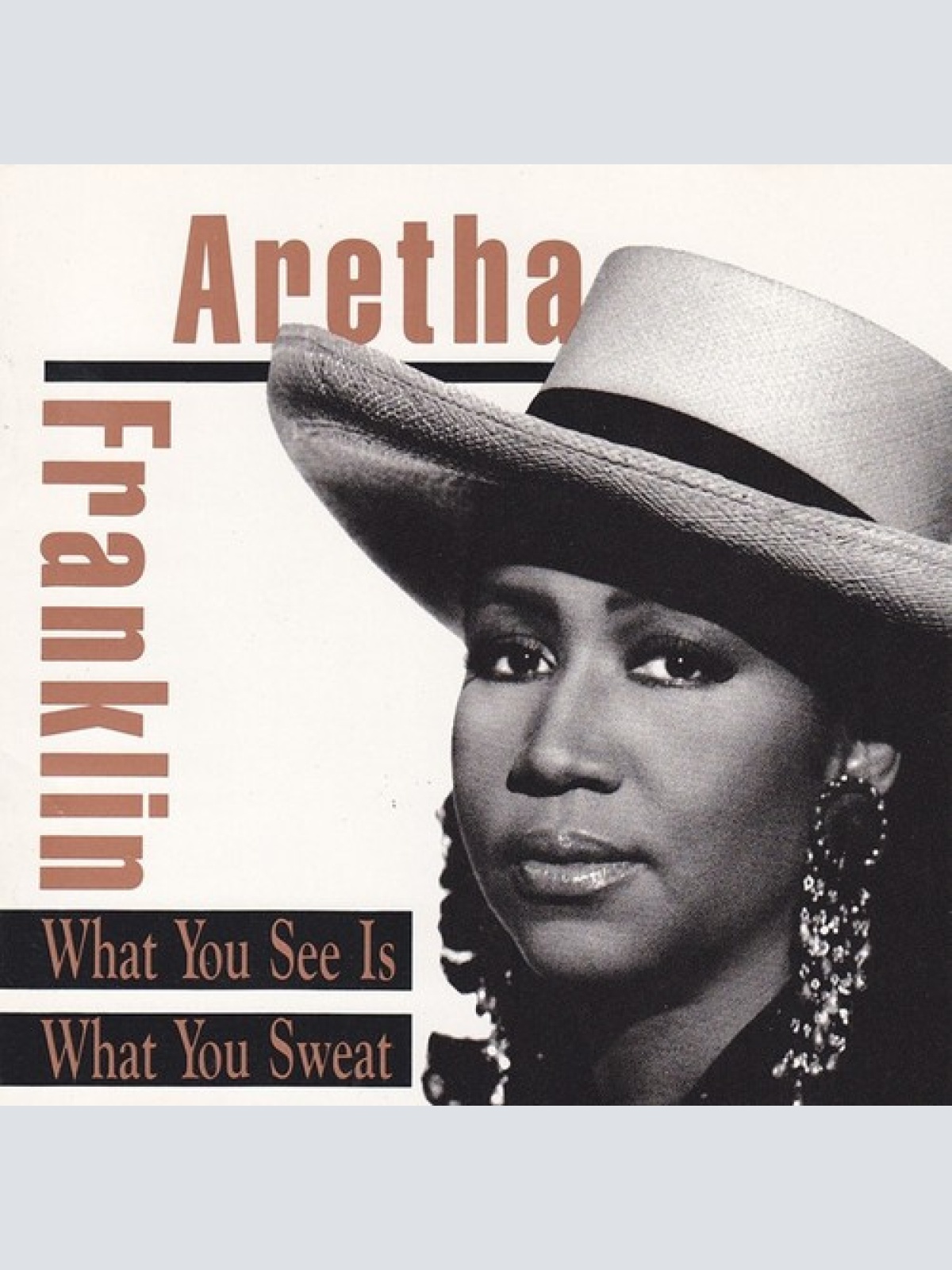 LP, Album Aretha Franklin - What You See Is What You Sweat