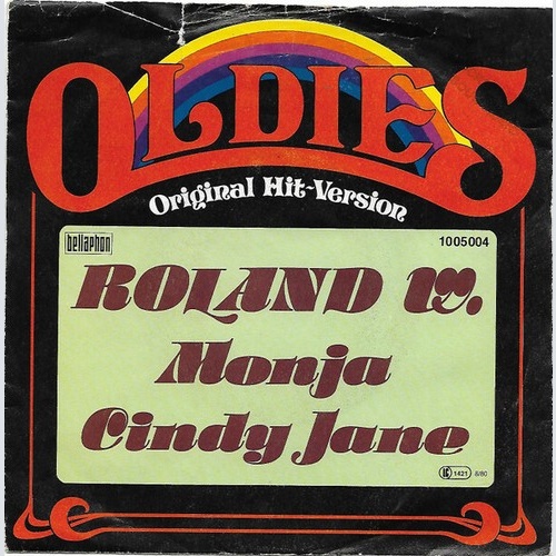 7", Single, RE Roland W. - Monja / Cindy Jane