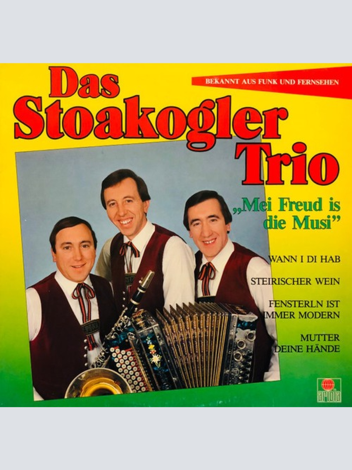 LP, Album, Club Das Stoakogler Trio* - Mei Freud Is Die Musi