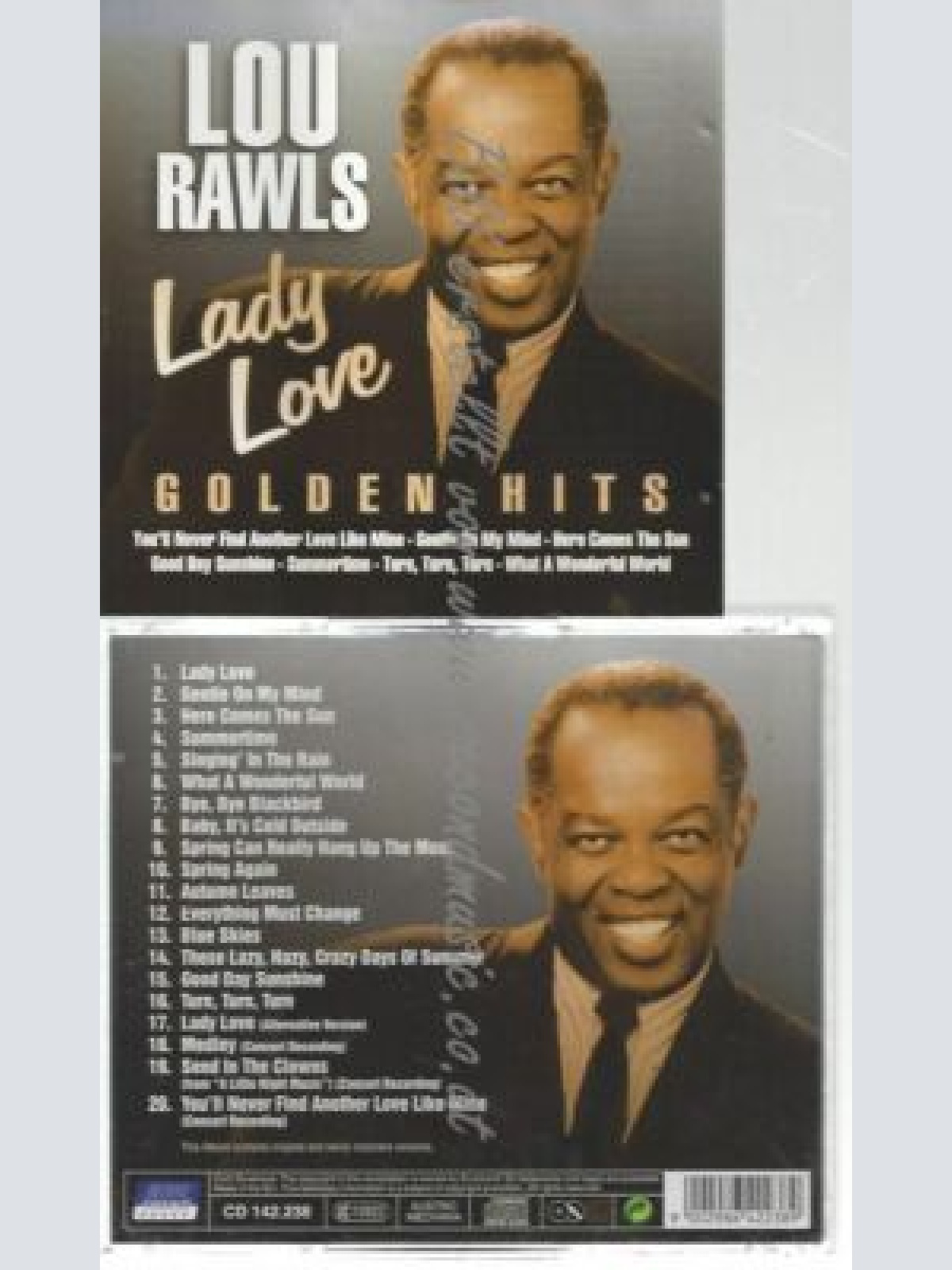 CD--LOU RAWLS--LADY LOVE-GOLDEN HITS