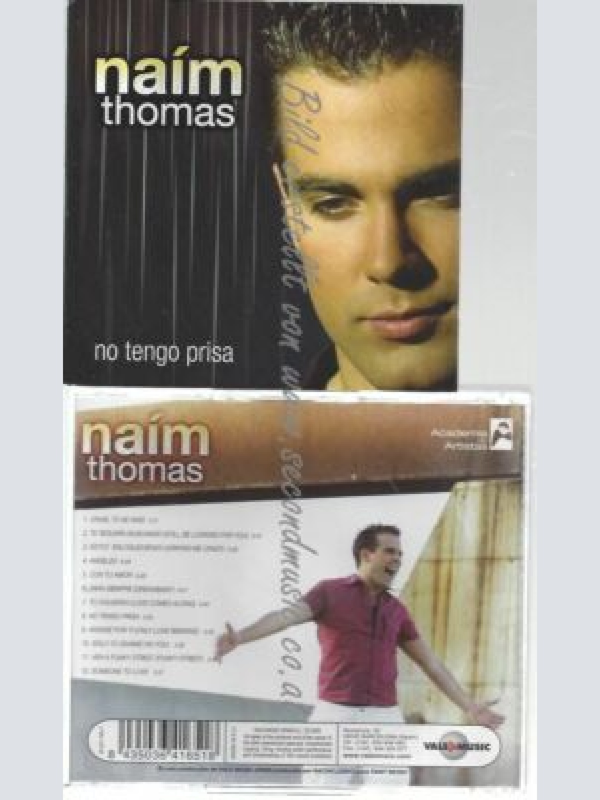 CD--NAIM THOMAS--NO TENGO PRISA