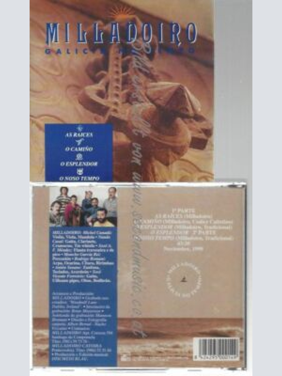 CD--MILLADOIRO | --GALICIA NO TEMPO