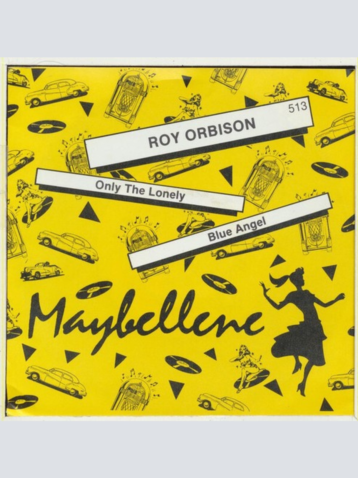 7", Single, Mono Roy Orbison - Only The Lonely