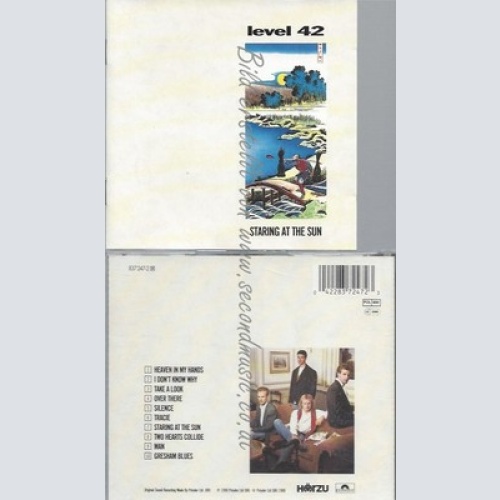 CD--LEVEL 42 - - -- STARING AT THE SUN