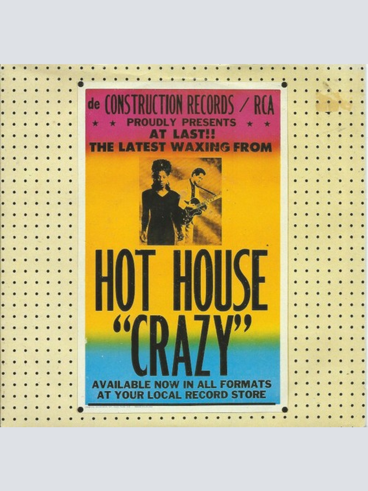 7", Single Hot House - Crazy