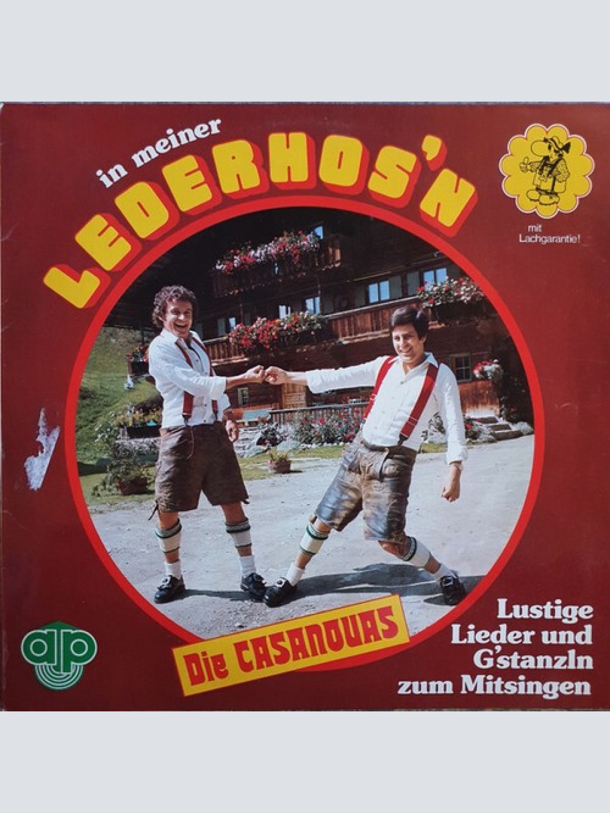 LP, Album Die Casanovas* - In Meiner Lederhos'n