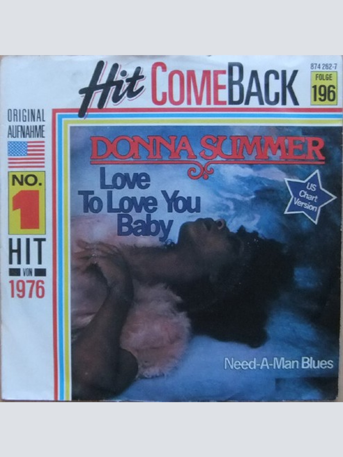7", Single, RE Donna Summer - Love To Love You Baby