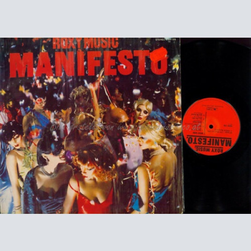 LP--   Roxy Music – Manifesto