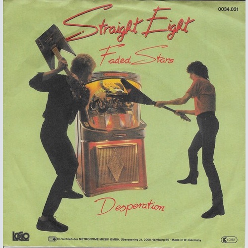 7", Single Straight Eight - Faded Stars
