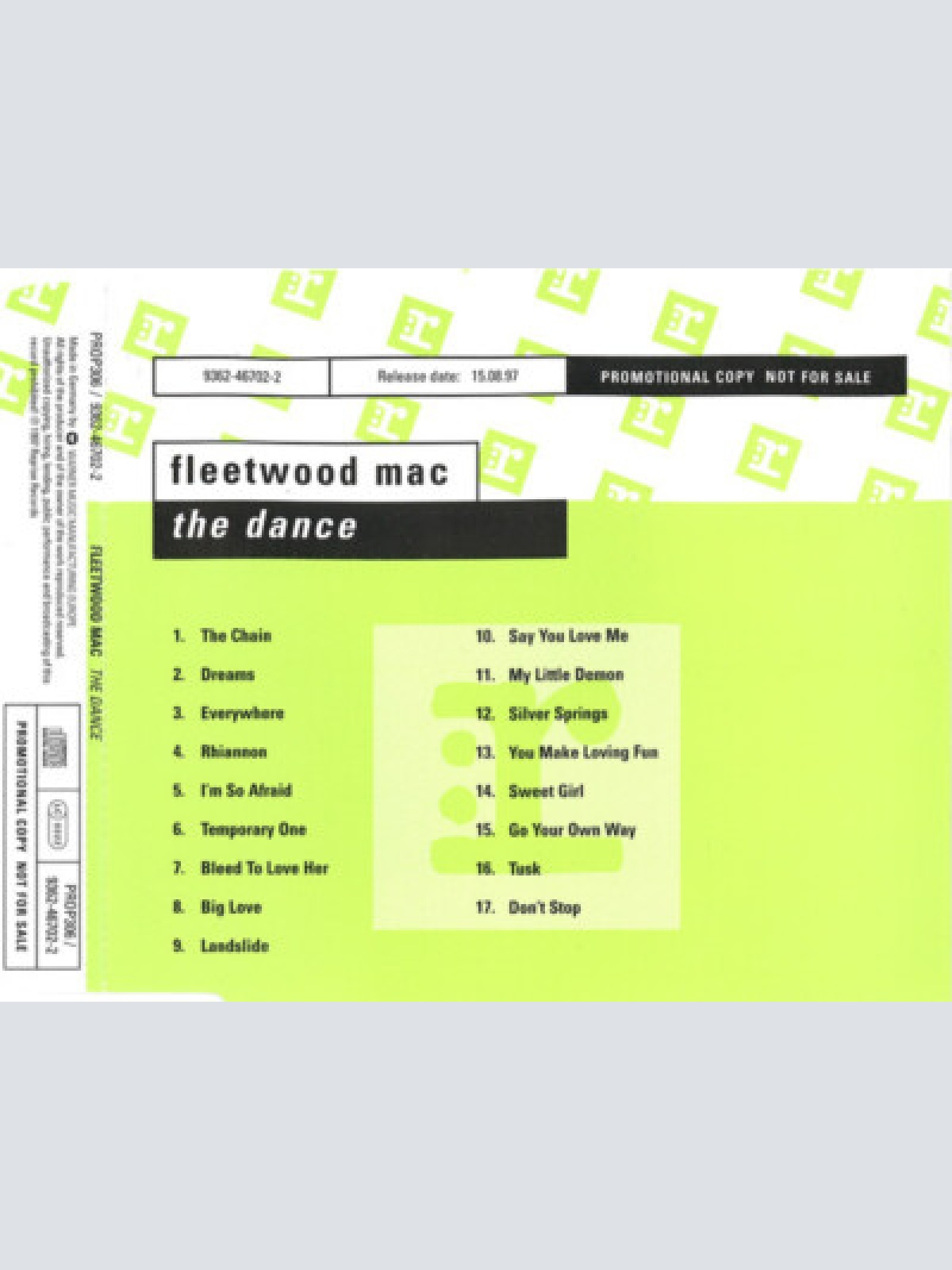 CD, Album, Promo Fleetwood Mac - The Dance