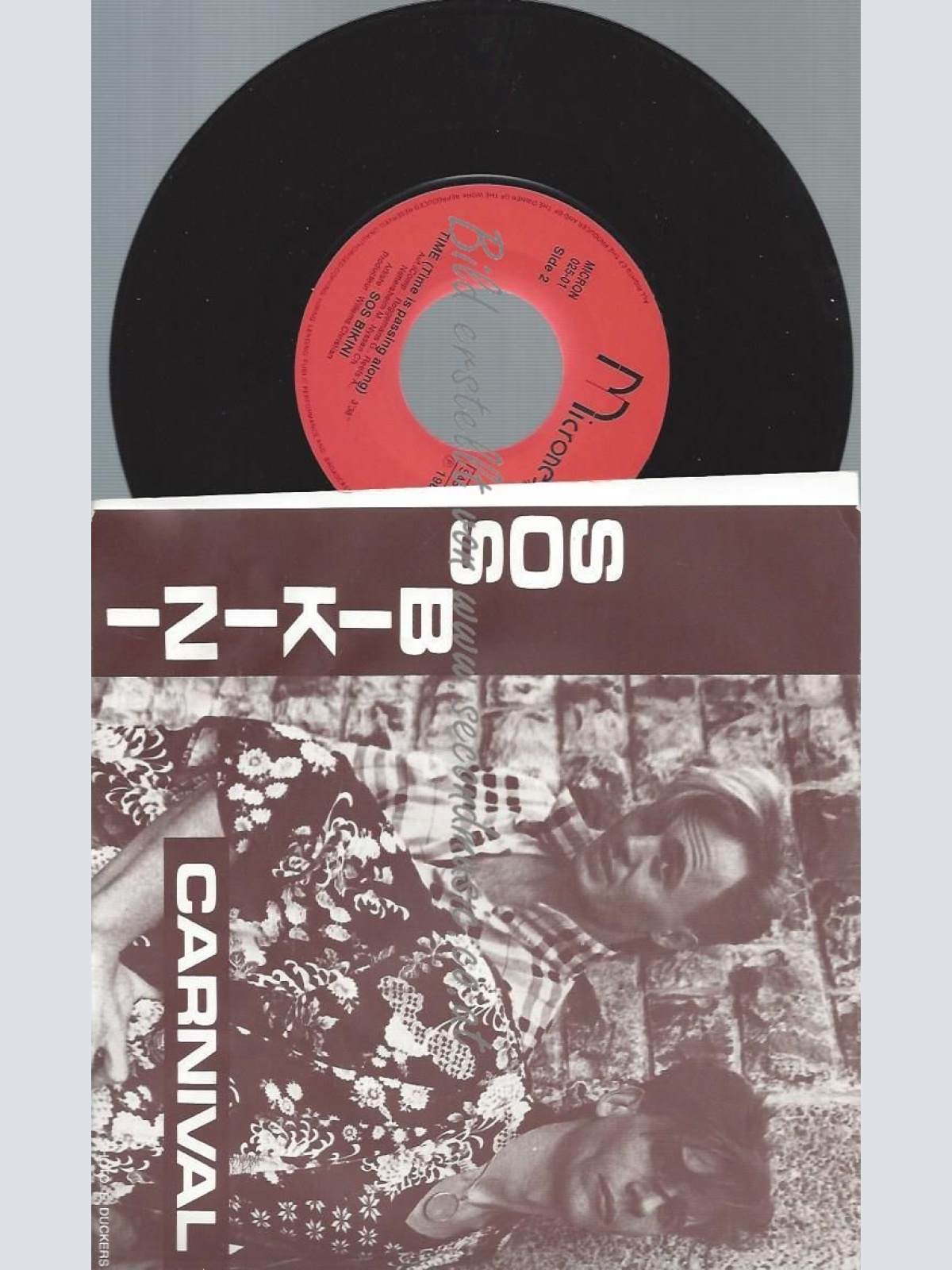 7"   SOS Bikini – Carnival / Time