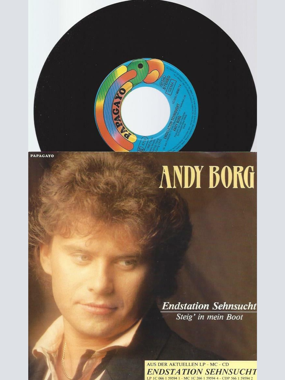7" Andy Borg – Endstation Sehnsucht