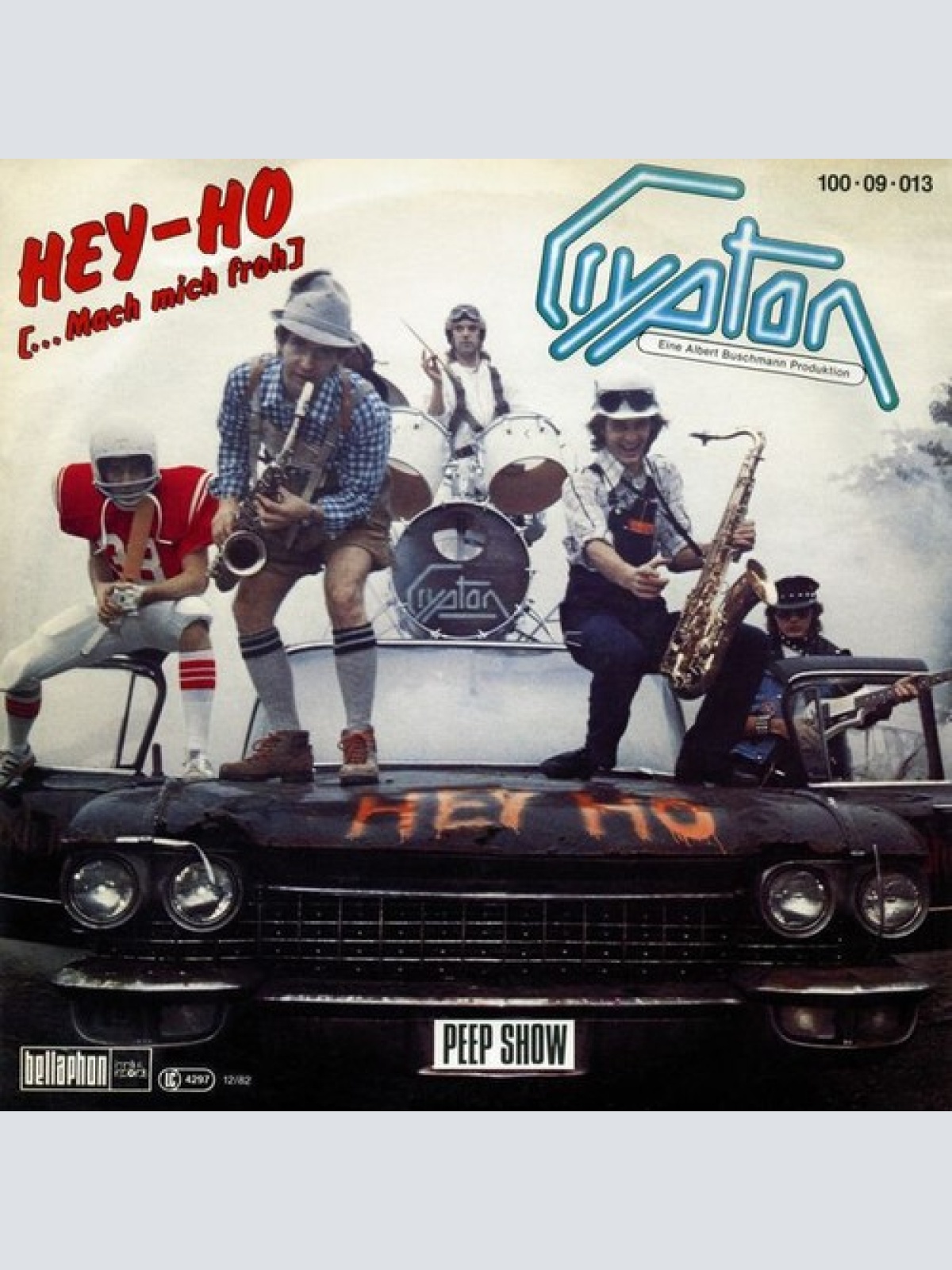 7", Single Crypton - Hey-Ho (...Mach Mich Froh)