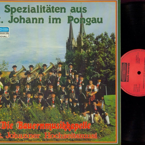 LP--Die Bauernmusikkapelle  --Spezialitäten Aus St. Johann Im Pongau   //NM