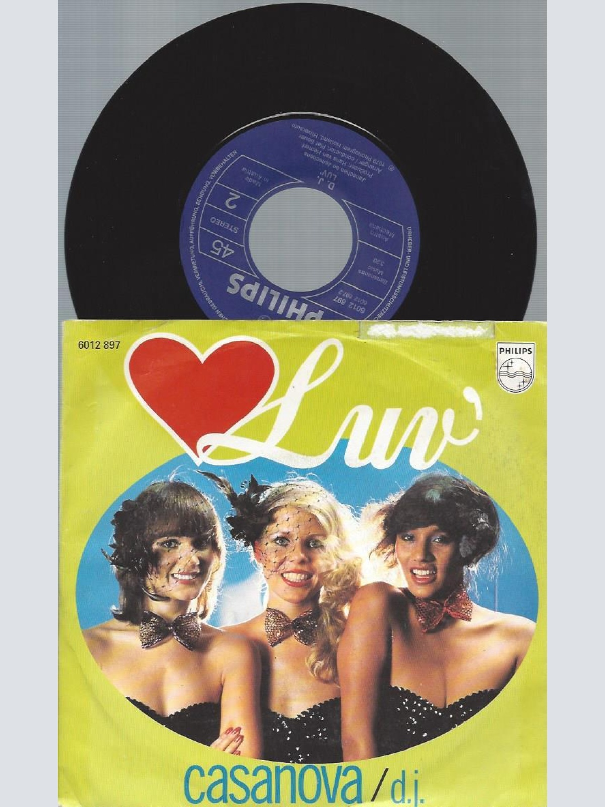 7"  Luv' – Casanova  // AUSTRO MECHANA