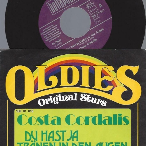 7"   Costa Cordalis – Du Hast Ja Tränen In Den Augen / Spiel´ Zigeuner