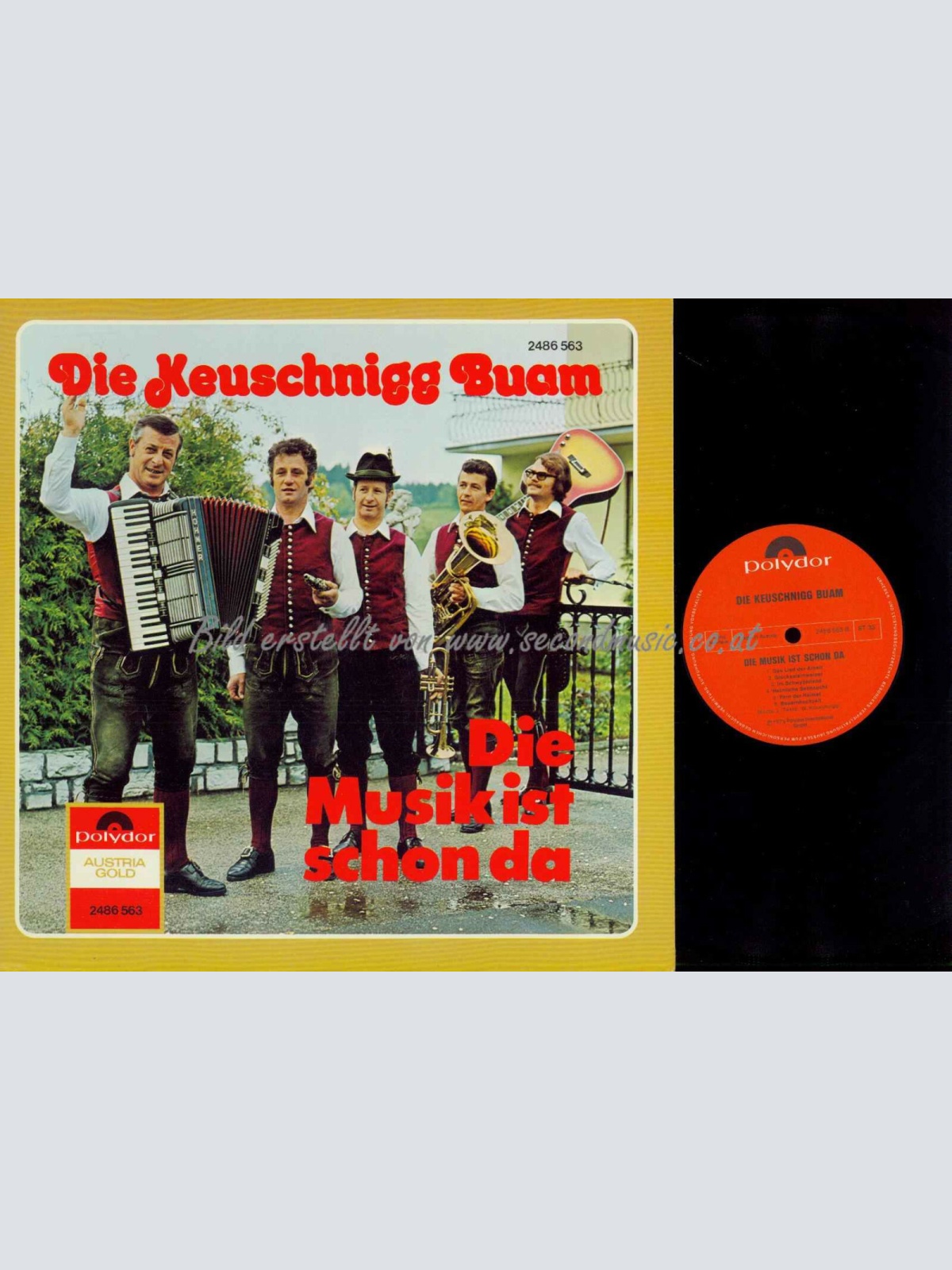 LP--Die Keuschnigg Buam – Die Musik Ist Schon Da  //NM