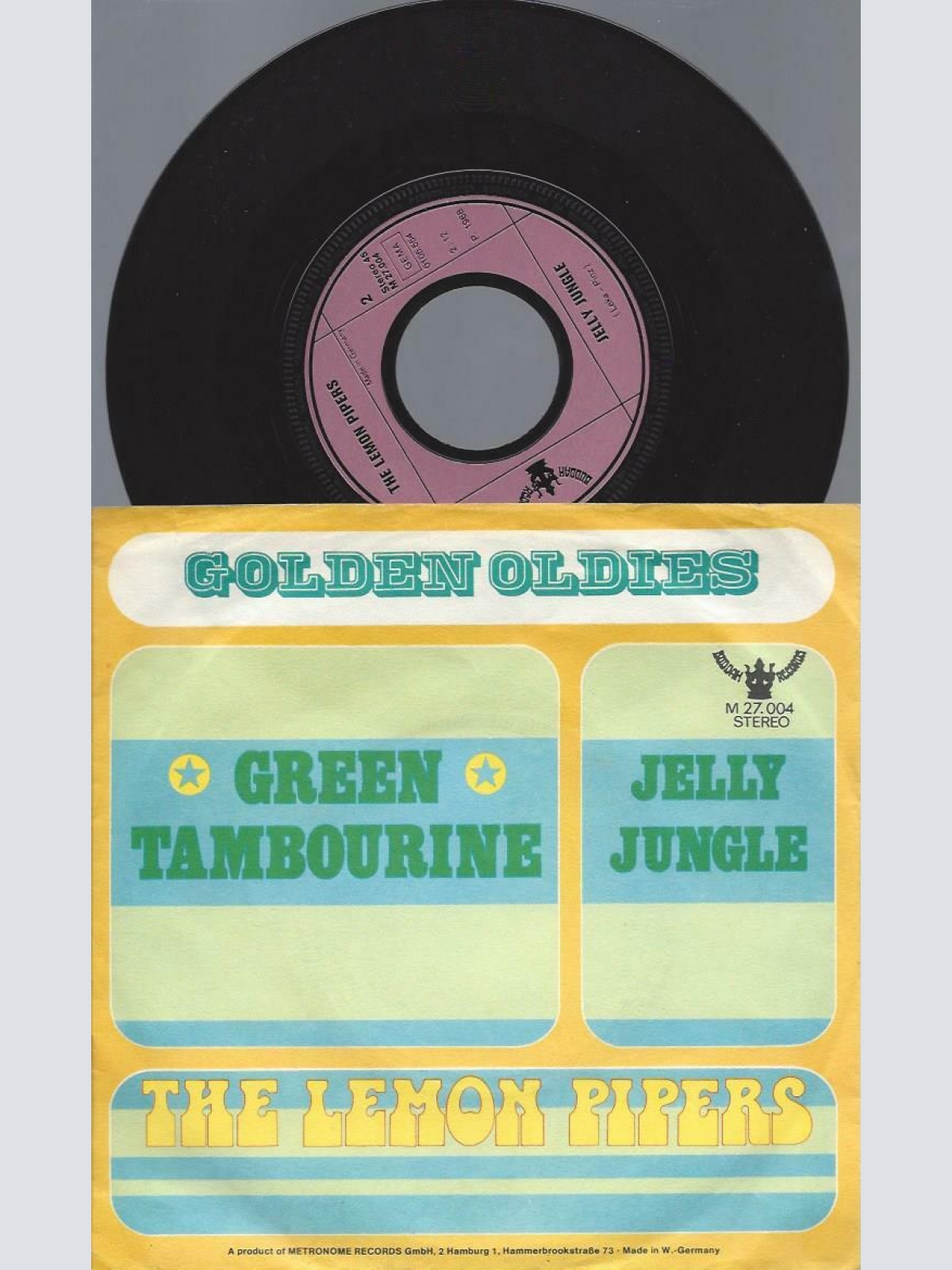 7"  The Lemon Pipers – Green Tambourine / Jelly Jungle