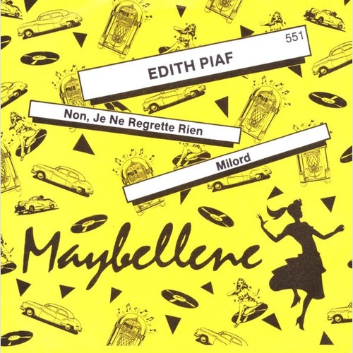 7" Edith Piaf - Non, Je Ne Regrette Rien / Milord