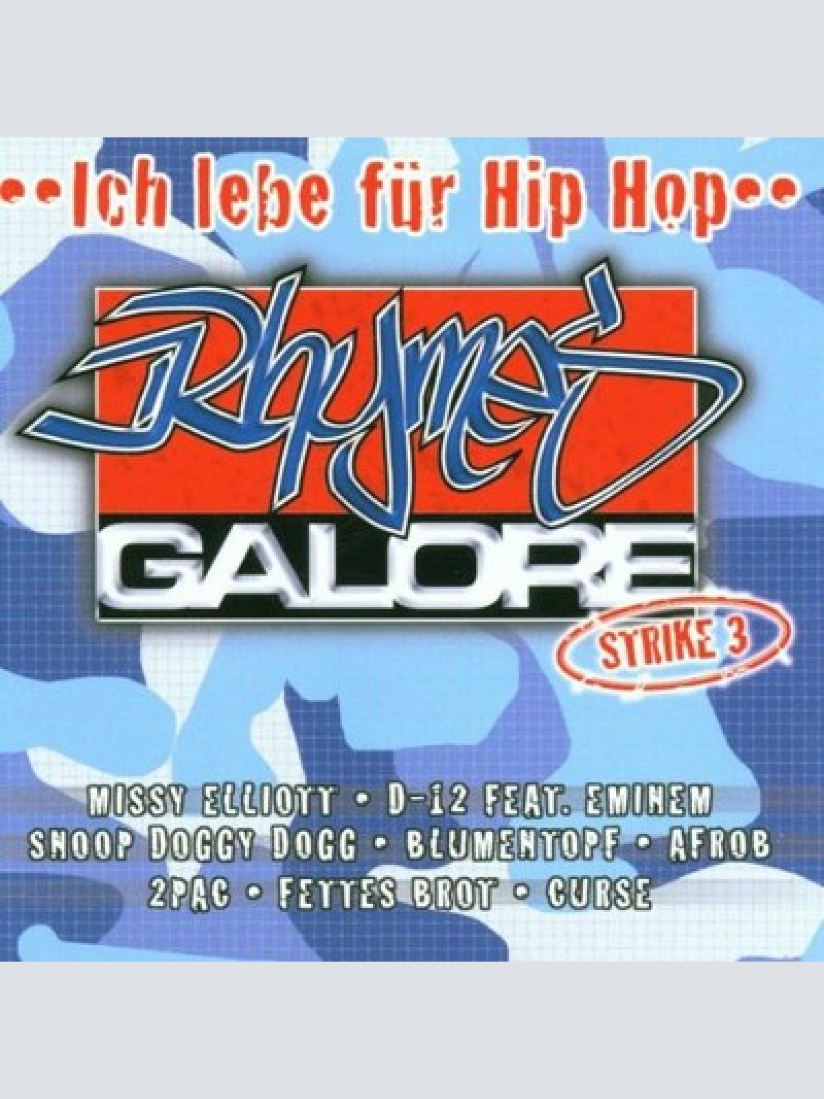 2xCD, Comp, Copy Prot. Various - Rhymes Galore • Strike 3