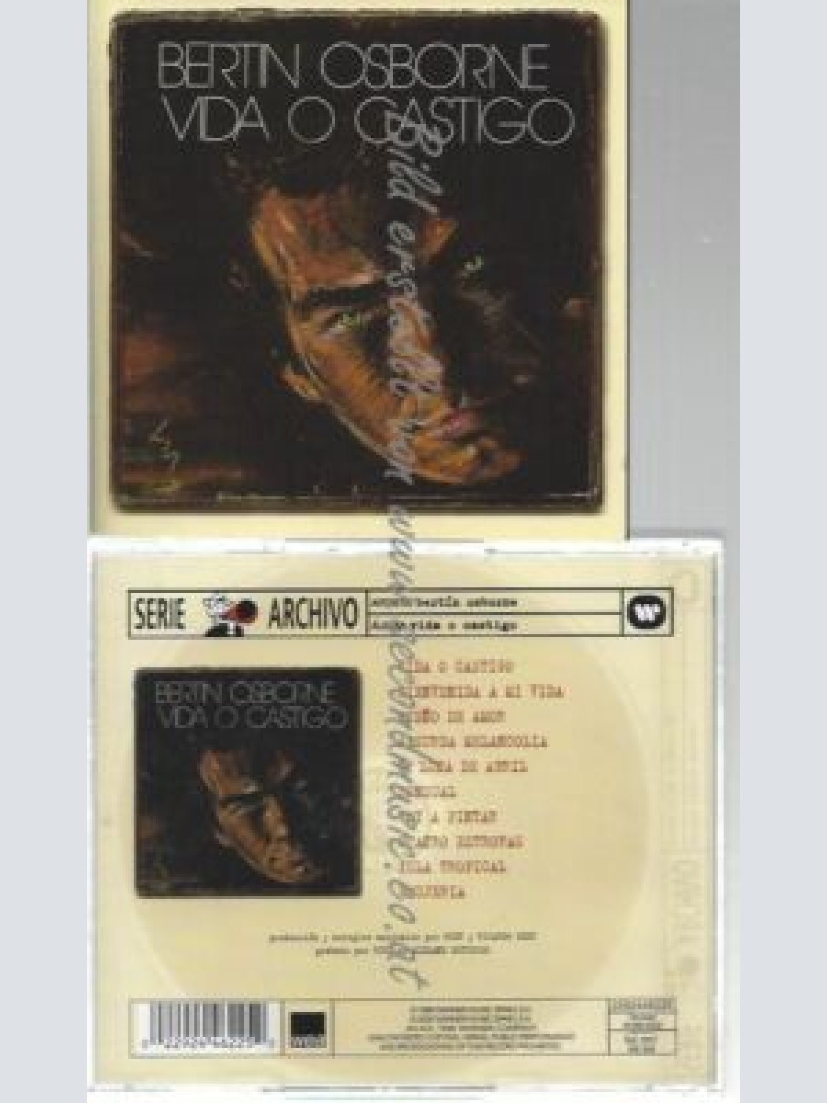 CD--BERTIN OSBORNE--VIDA O CASTIGO