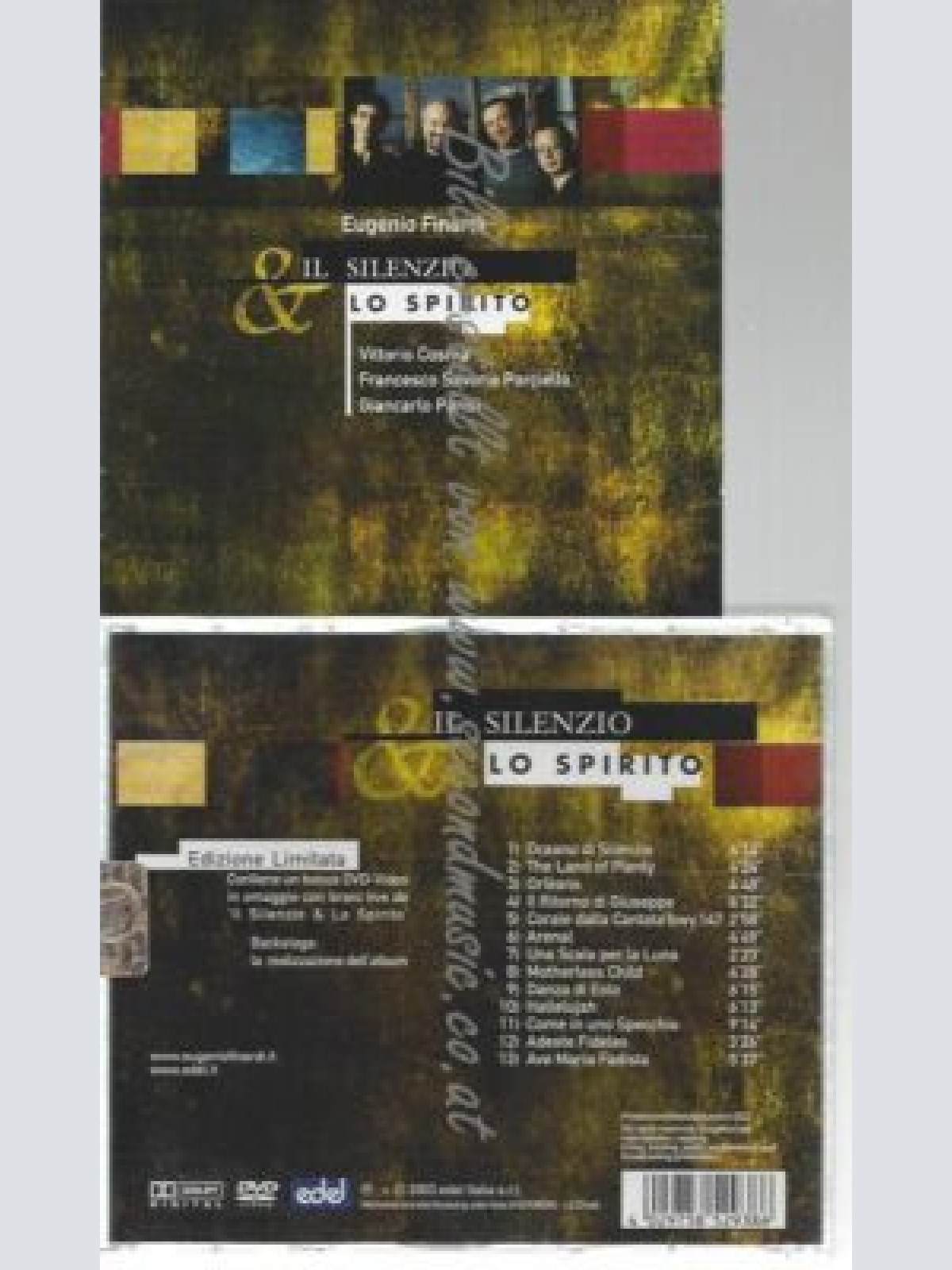 CD--EUGENIO FINARDI--IL SILENZIO E LO SPIRITO