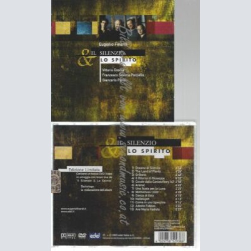 CD--EUGENIO FINARDI--IL SILENZIO E LO SPIRITO