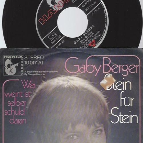 7" Gaby Berger – Stein Für Stein