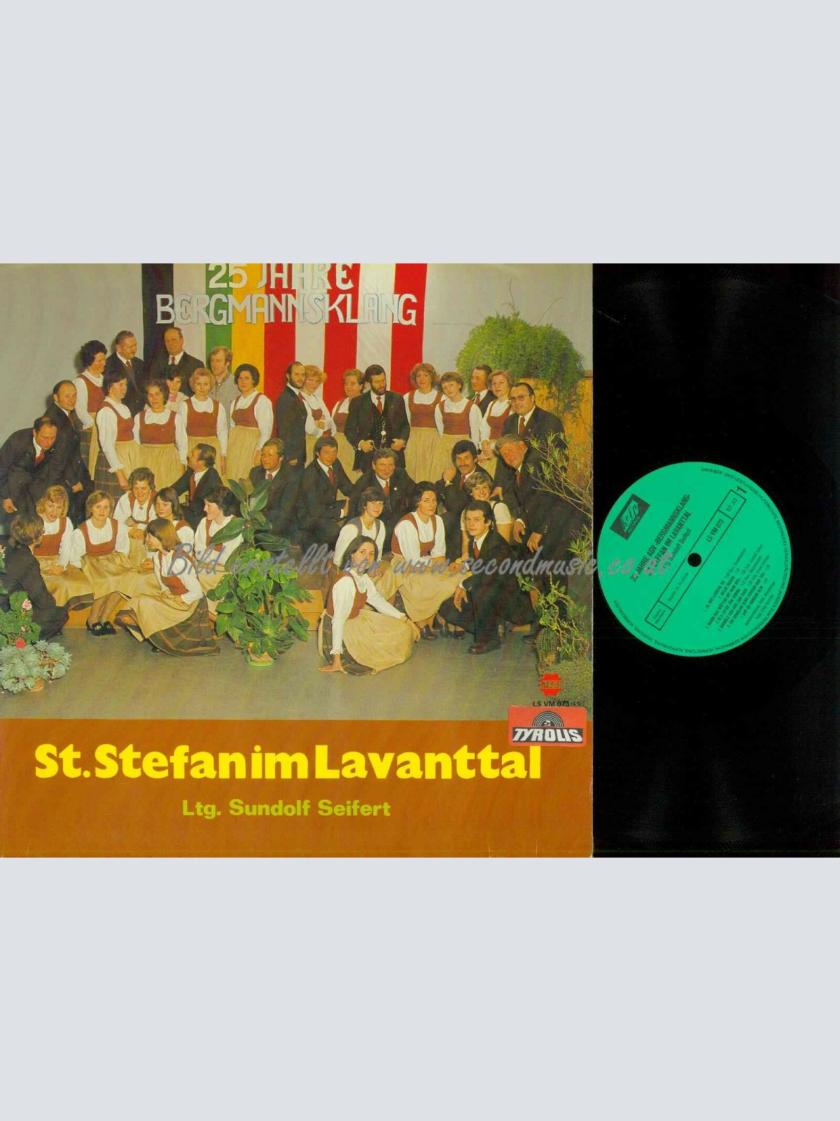 LP-- 25 Jahre Bergmannsklang-- St.Stefan im Lavanttal -  Seifert  // NM