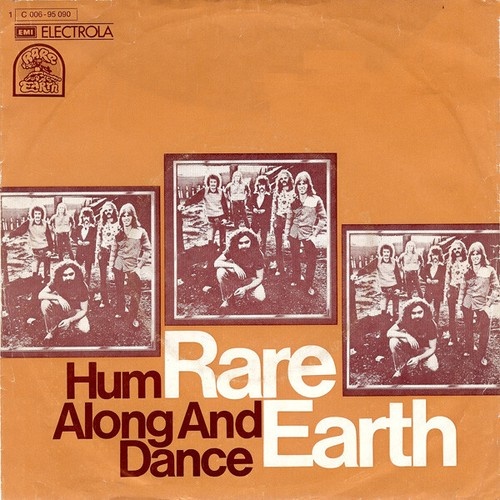 7", Single Rare Earth - Hum Along And Dance