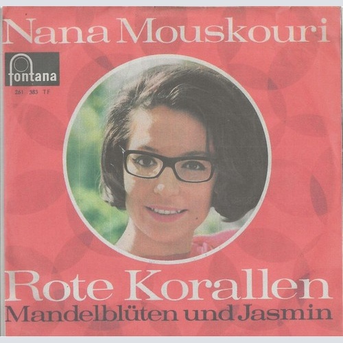7", Single, Promo Nana Mouskouri - Rote Korallen