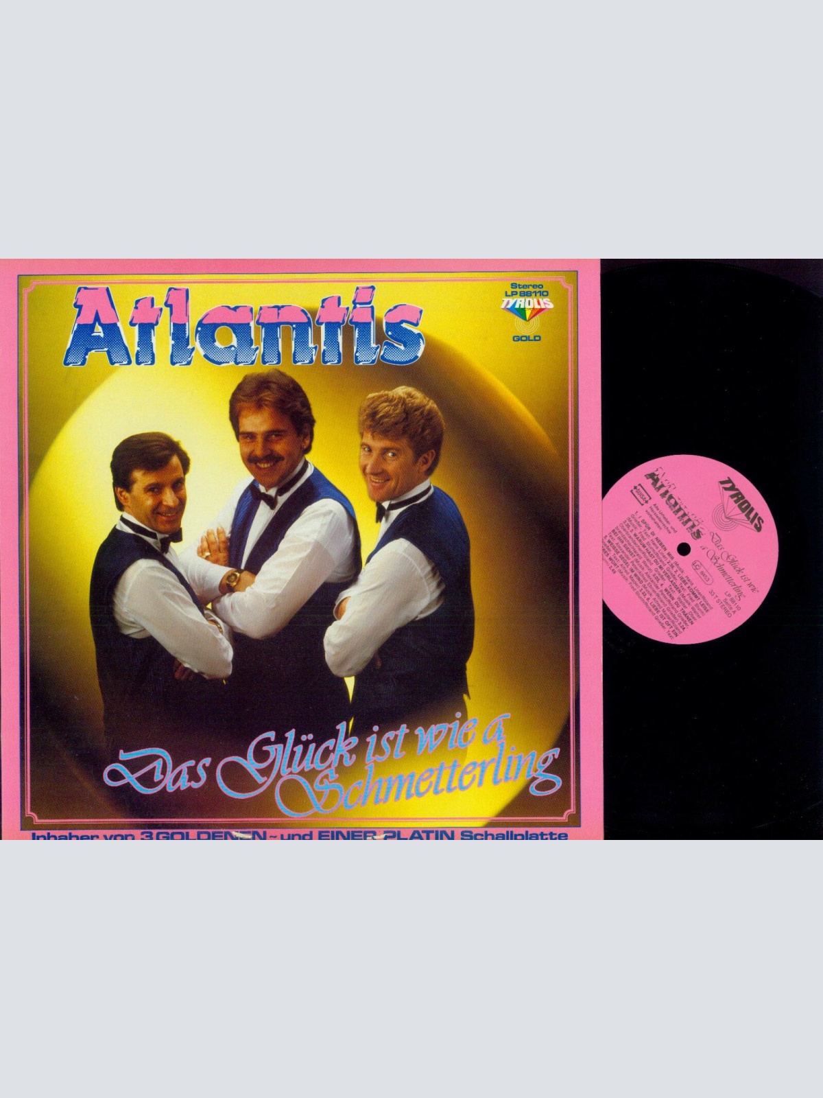 LP--Atlantis   – Das Glück Ist Wie A Schmetterling   //NM