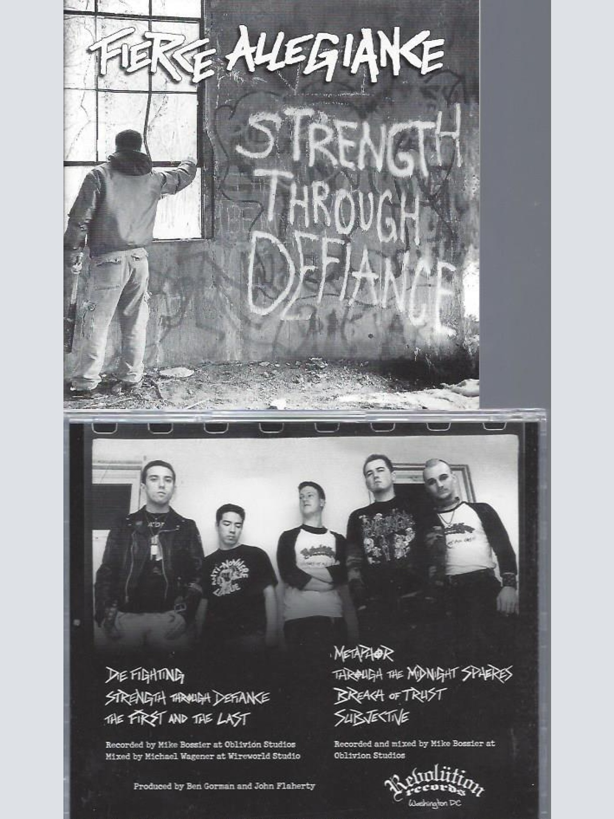 CD--FIERCE ALLEIANCE STRENGHT THROUGH DEFIANCE