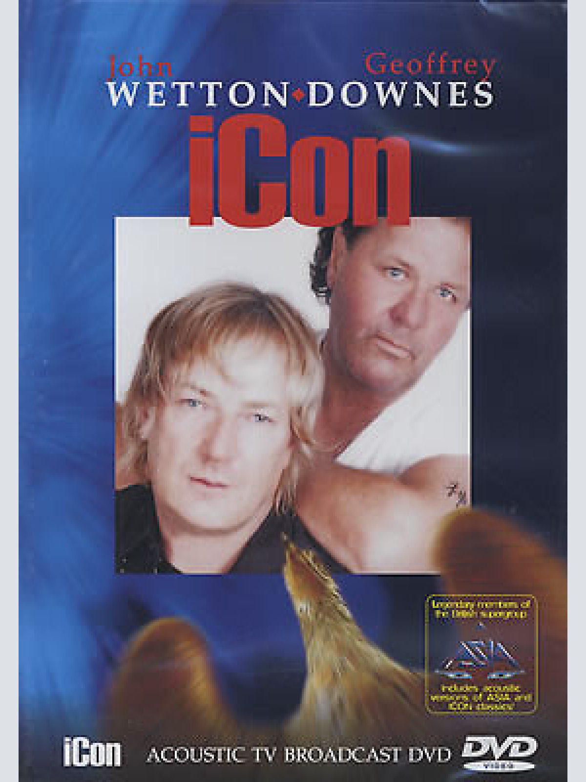 DVD-V, PAL Wetton/Downes - Icon - Acoustic TV Broadcast DVD