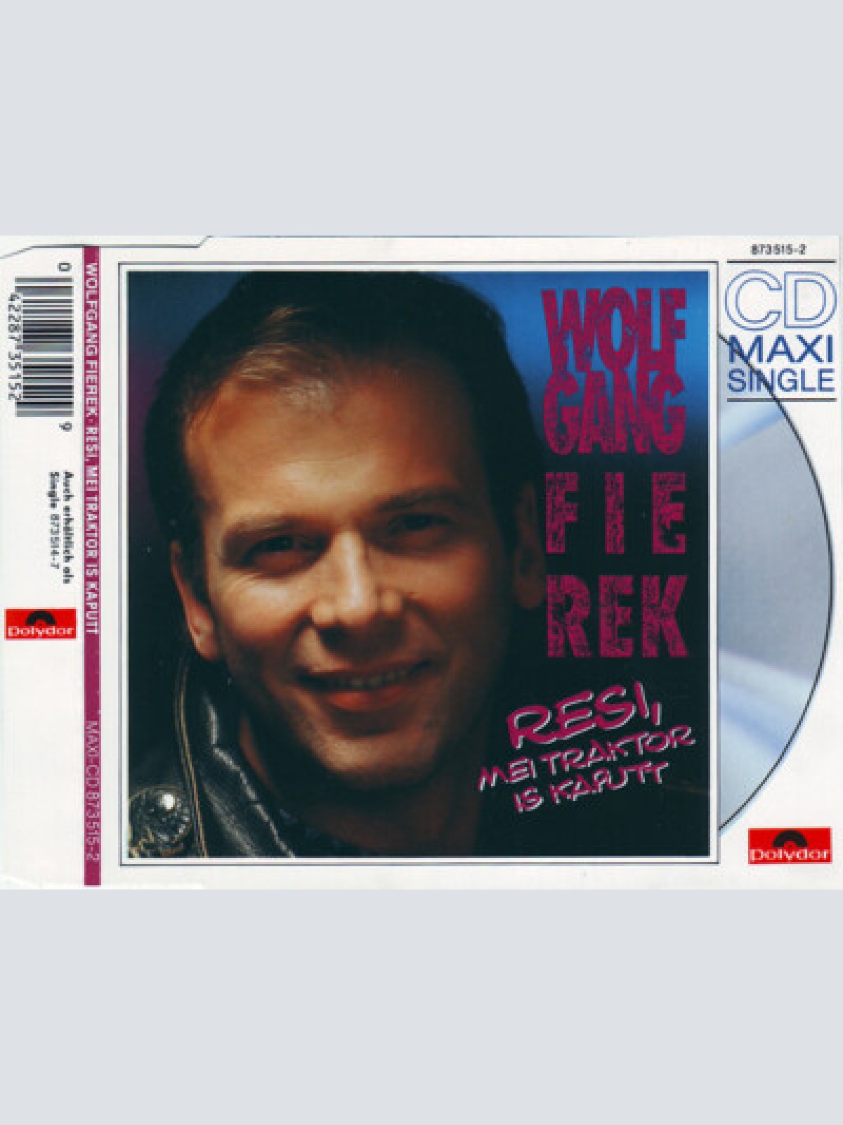 CD, Maxi Wolfgang Fierek - Resi, Mei Traktor Is Kaputt