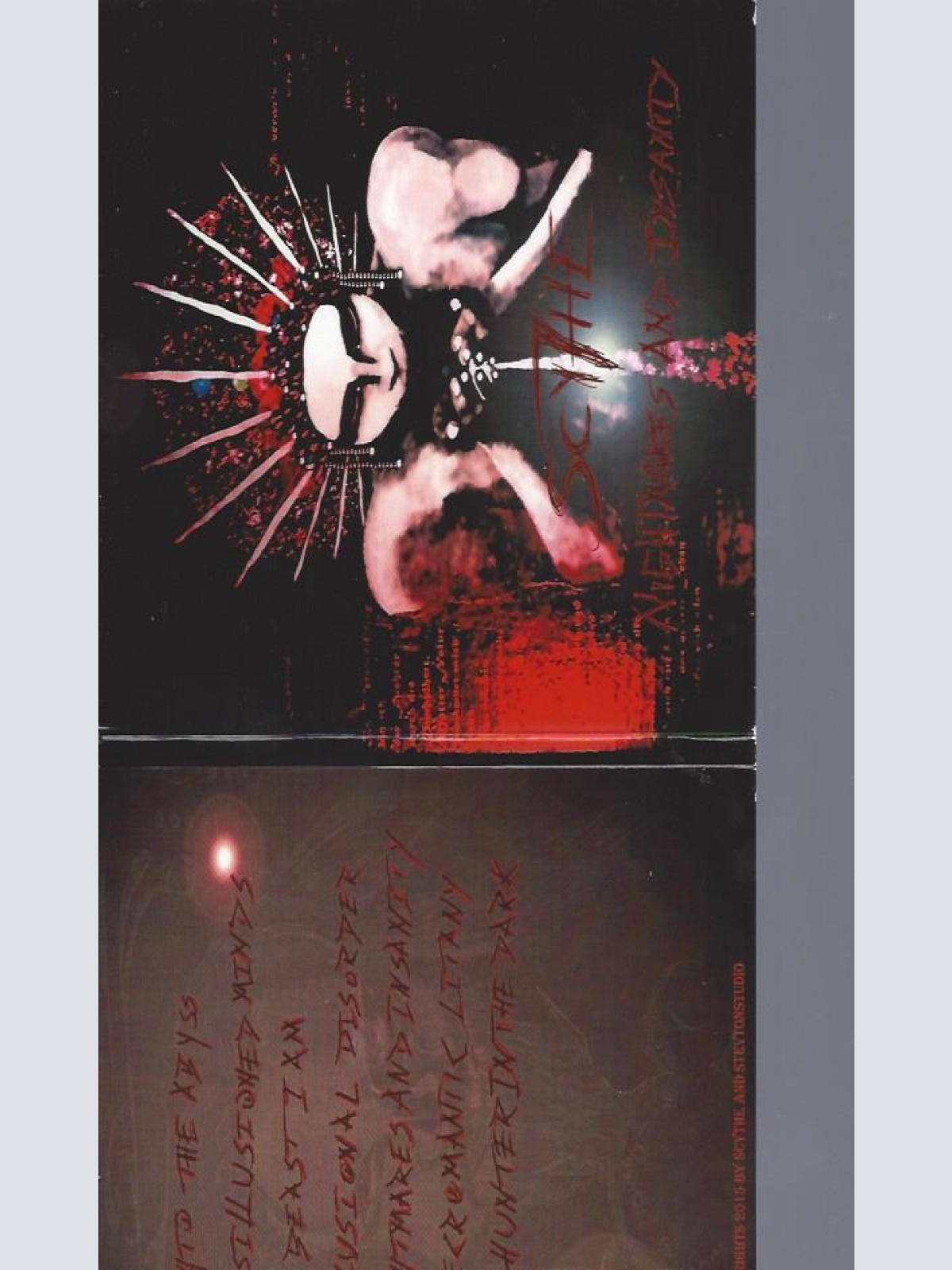 CD--NIGHTMARES AND INSANITY SCYTHE