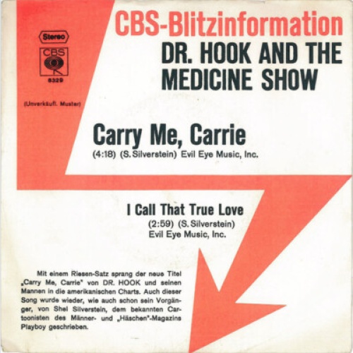 7", Single, Promo Dr. Hook & The Medicine Show - Carry Me, Carrie