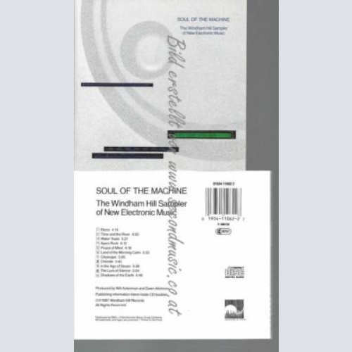 CD--VARIOUS ARTISTS--SOUL OF THE MACHINE