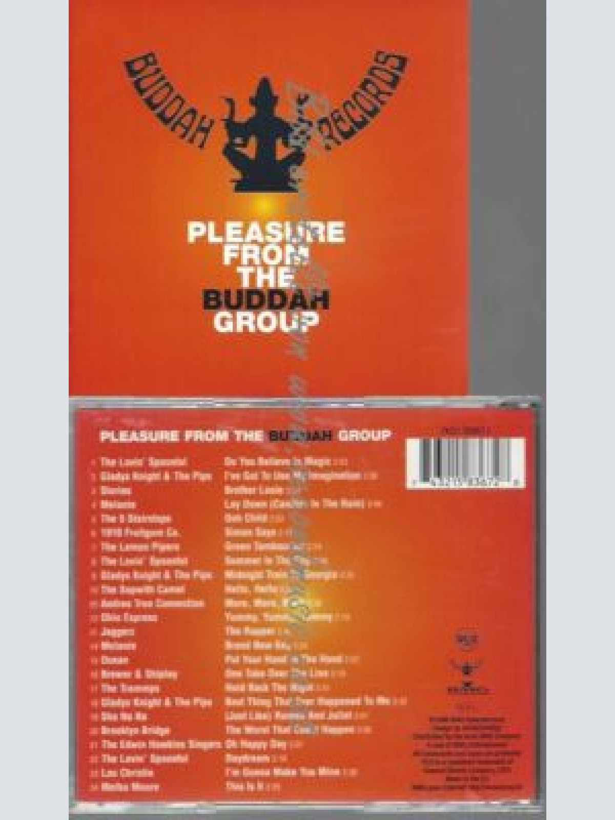 CD-- Various  Pleasure From The Buddah Group