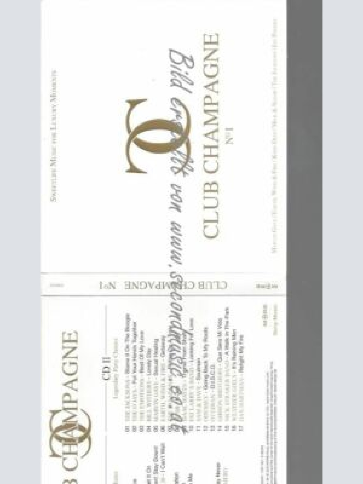 CD--VARIOUS--CLUB CHAMPAGNE VOL.1