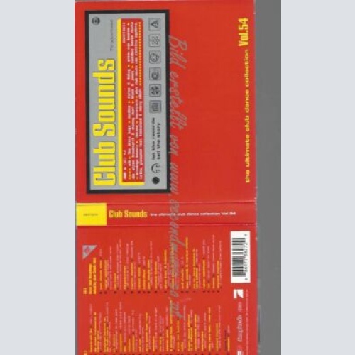 CD--VARIOUS--CLUB SOUNDS VOL.54