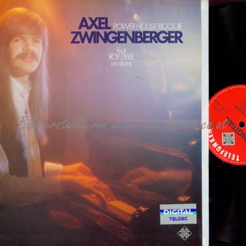 LP- -AXEL ZWINGENBERGER POWER HOUSE  BOOGIE // TELDEC