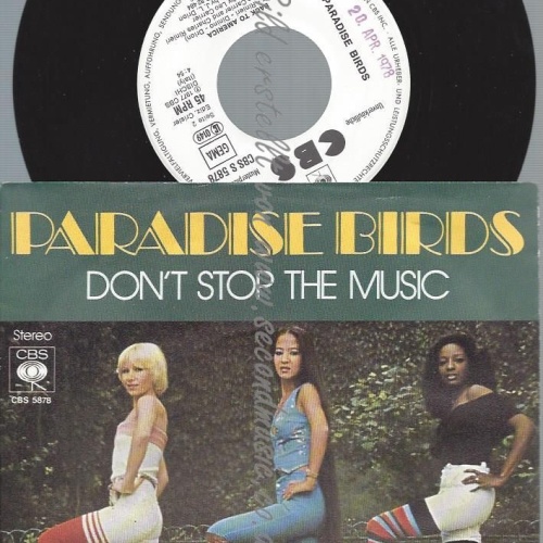 7"   Paradise Birds  Don't Stop The Music  //PROMO