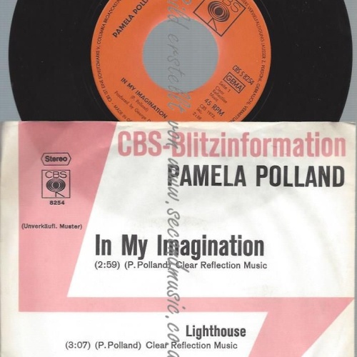 7"   Pamela Polland  In My Imagination // PROMO
