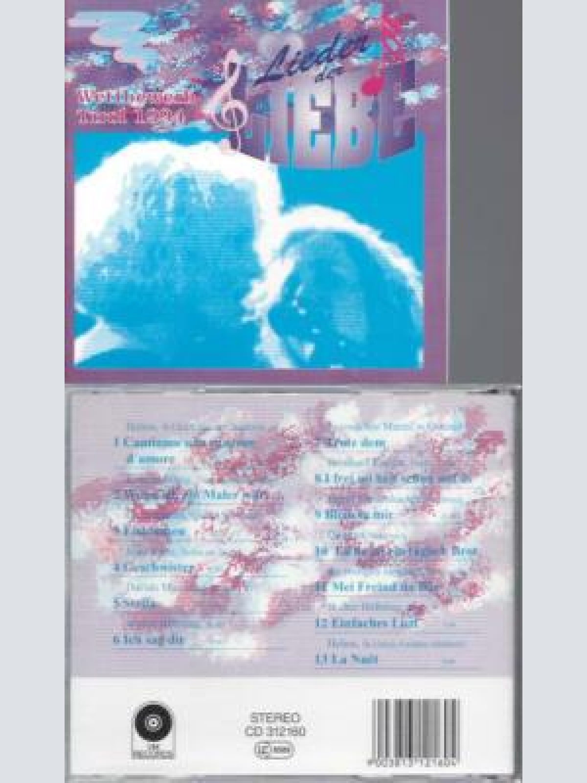 CD - Lieder Der Liebe Tirol 1994 VM Records