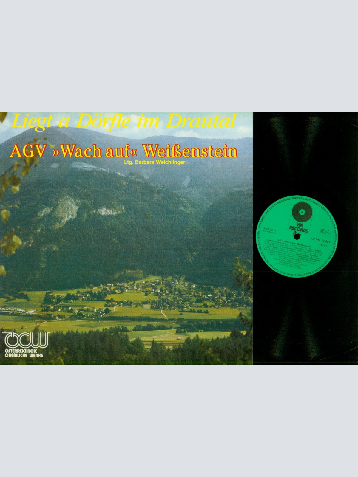 LP--AGV "Wach Auf" Weißenstein – Liegt A Dörfle Im Drautal    / NM