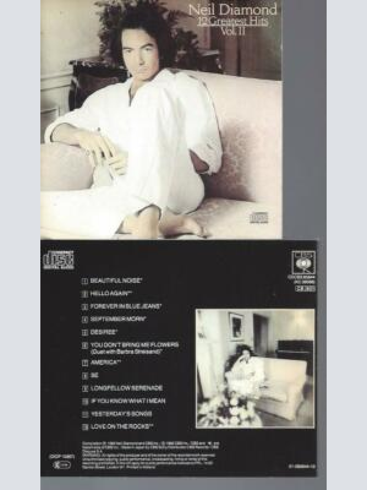 CD -Neil Diamond  12 Greatest Hits, Volume II