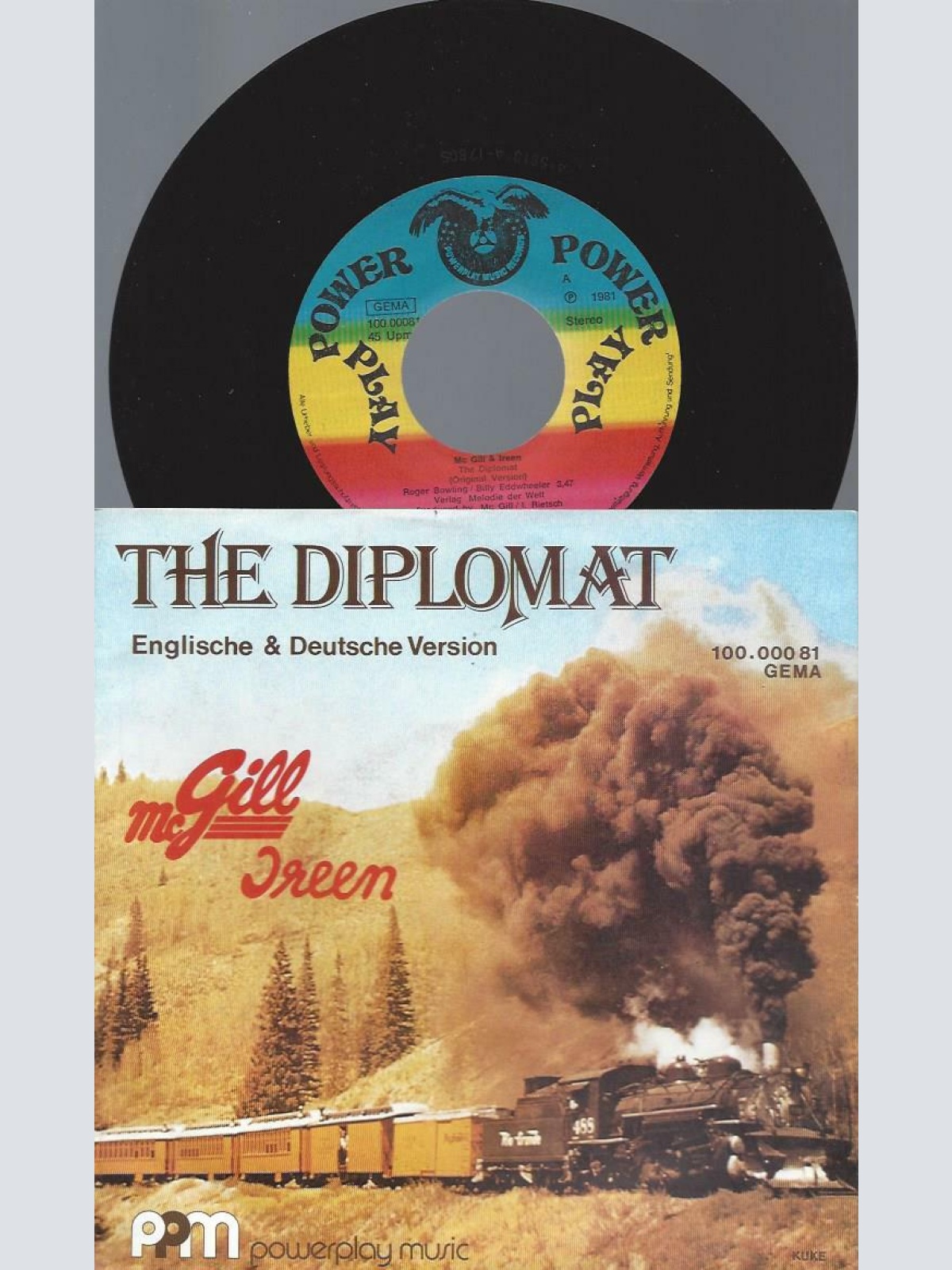 7" Mc Gill & Ireen – The Diplomat