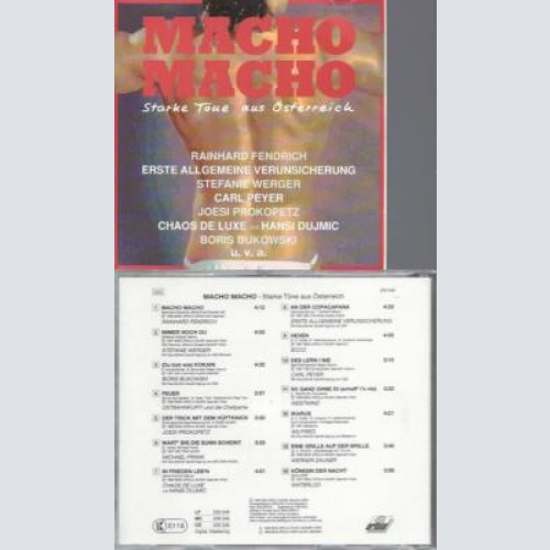 CD - Macho Macho Starke Töne aus Österreich / EAV  // Chaos de luxe / Peyer